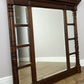 Mirror Antique French Oak Wall Mirror Bevelled Large Glass Wall Frame LOT 6370