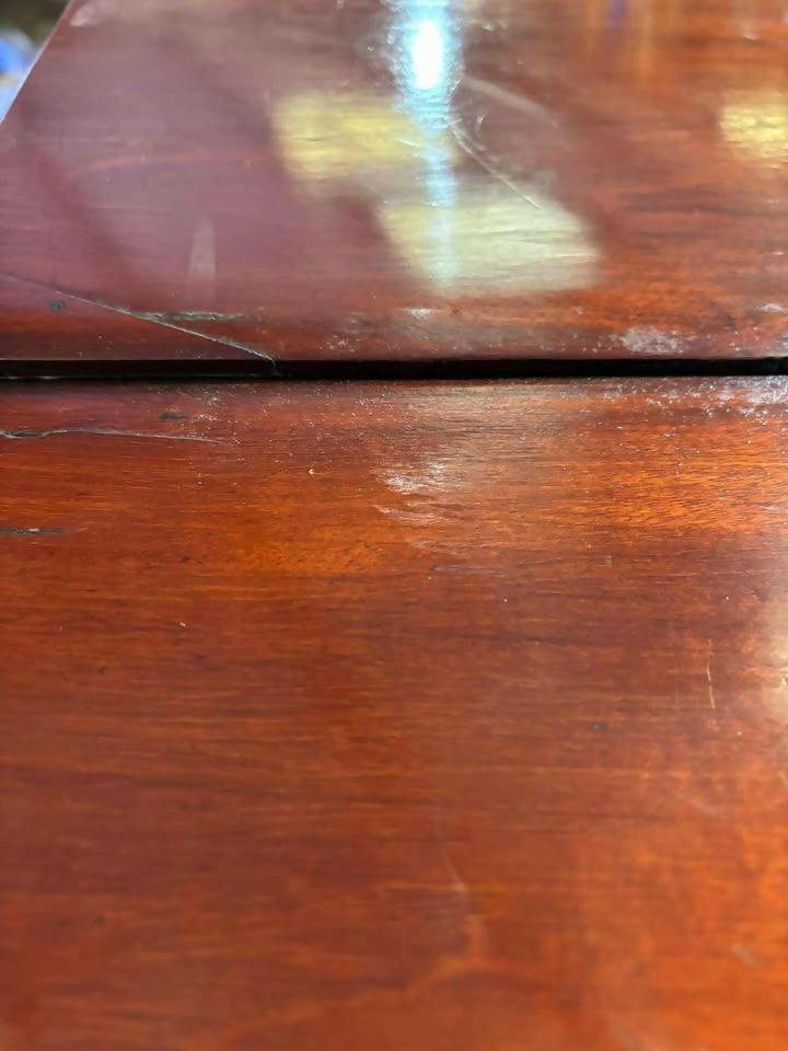 Edwardian Mahogany Tea Table