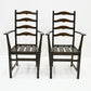 4 Ercol Dining Chairs Model 715(A) Ladder Back Inc 2 Carvers FREE UK Delivery*. SBR10001/2301E