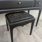 Stag Minstrel Dressing Table Mirror & Stool Black