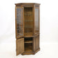 Old Charm Display Cabinet Lower Cupboard Light Oak Leadlight FREE* UK Delivery