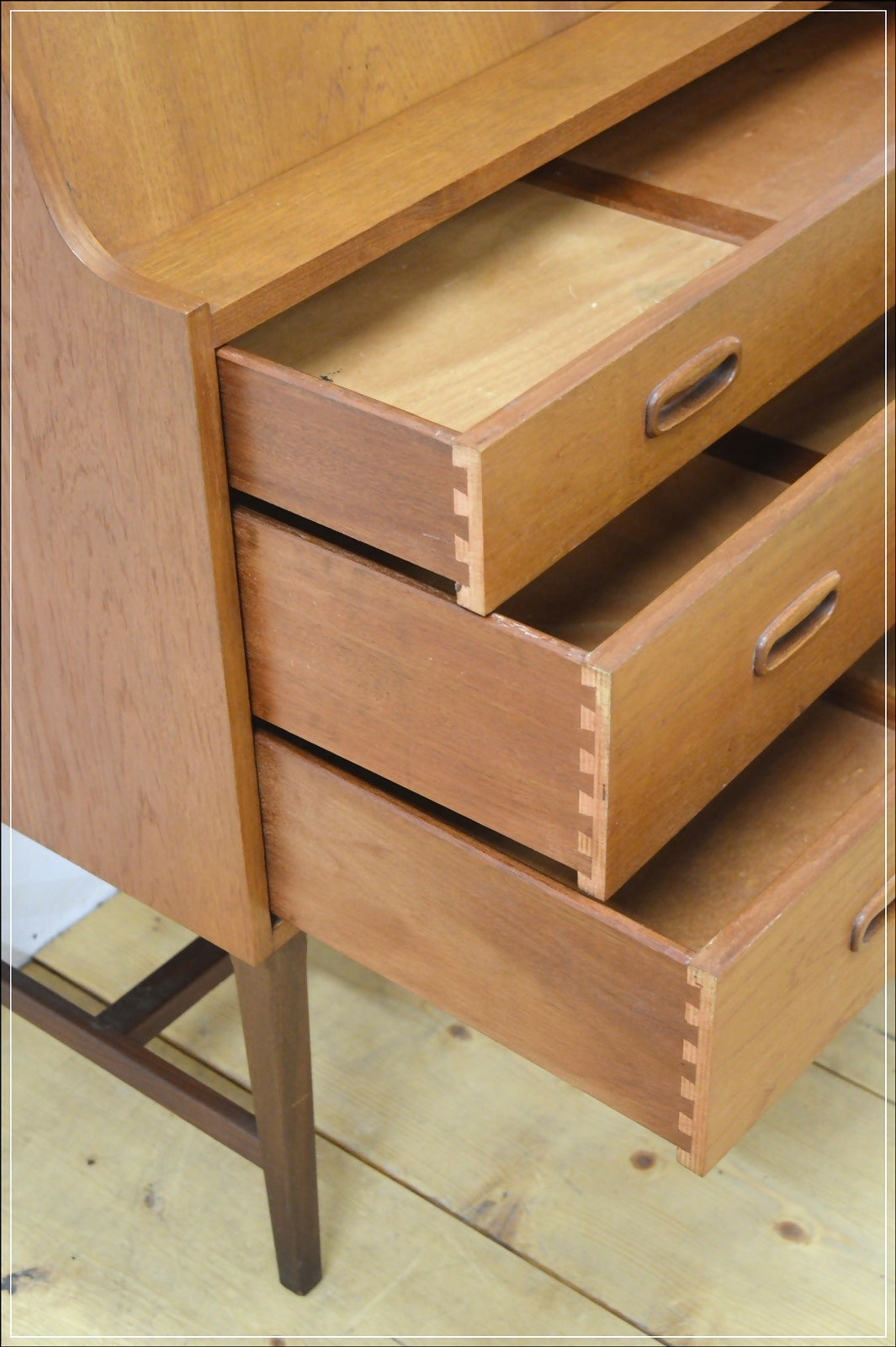 Vintage Desk Bureau Teak G Plan Era EON Danish Mid Century Retro DELIVERY