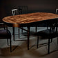 ***SOLD - Copper leaf Extendable Dining Table and Chairs ***SOLD