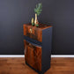 "Kikko" Art Deco Cocktail Cabinet, Vintage 1950s Drinks Cabinet