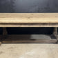 Rare Deep Large Oak Farmhouse Dining Table