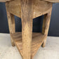 Antique Pine Cricket Table