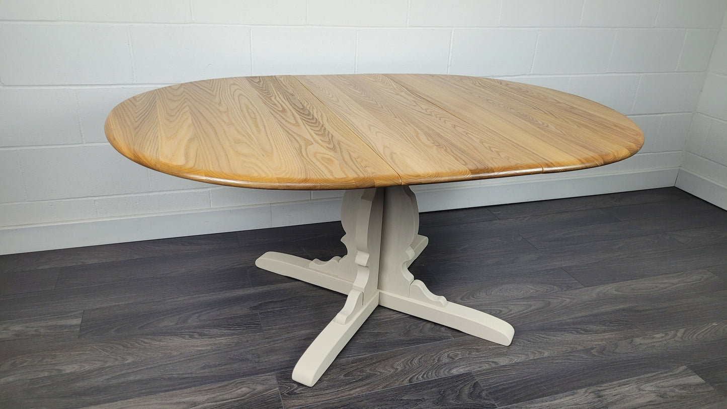 Ercol Chester Extending Pedestal Table, 1990s