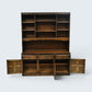 Old Charm Style Wall Unit Cabinet Bookshelf Drawers & Cupboards FREE UK Delivery