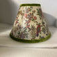 Decoupage and velvet Chinoiserie Lampshade