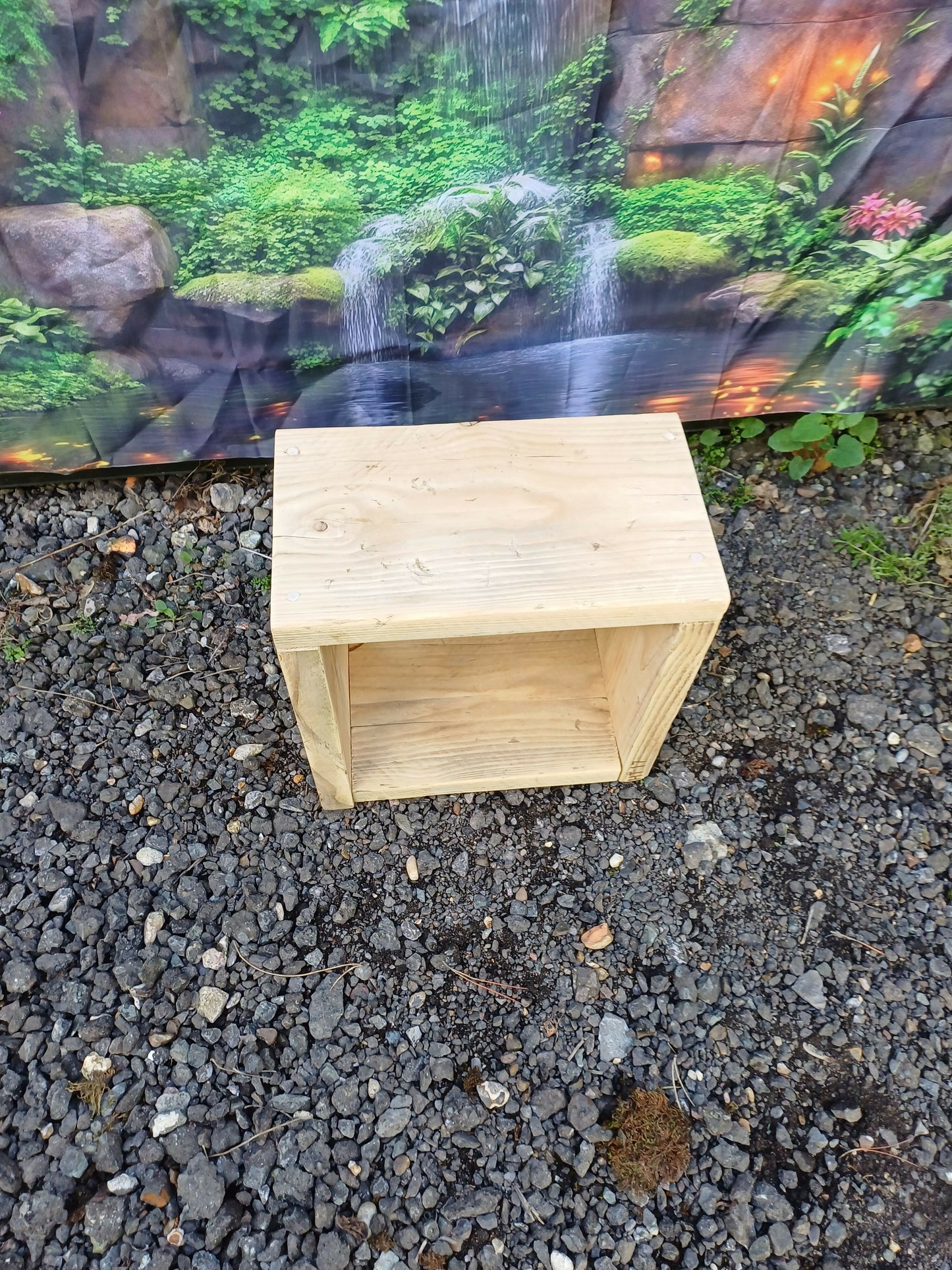 Wooden Display Cube