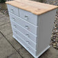 Stunning pine vintage chest of drawers