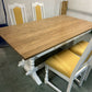 Vintage Oak table and 4 chairs