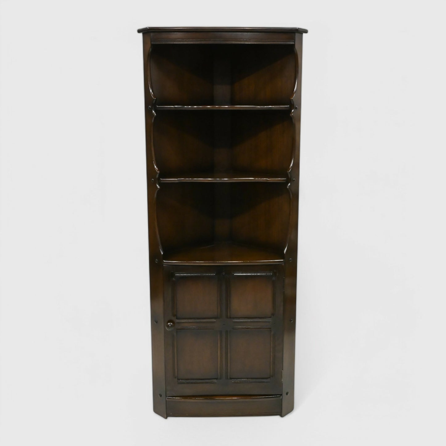 Genuine Ercol Mural Corner Cabinet with Shelves and Cupboard TR FREE UK Delivery. SBR10102/1902E