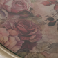 Vintage Demi-Lune Table | Decoupage Floral Console | French Style Hallway Table | Upcycled Furniture