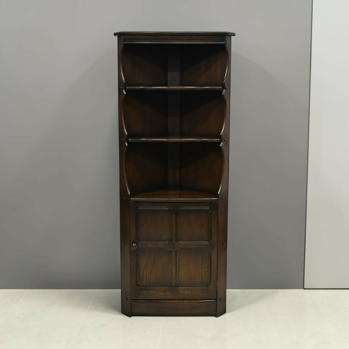 Ercol Corner Cabinet Old Colonial Traditional Dark Finish #474 FREE UK Delivery*