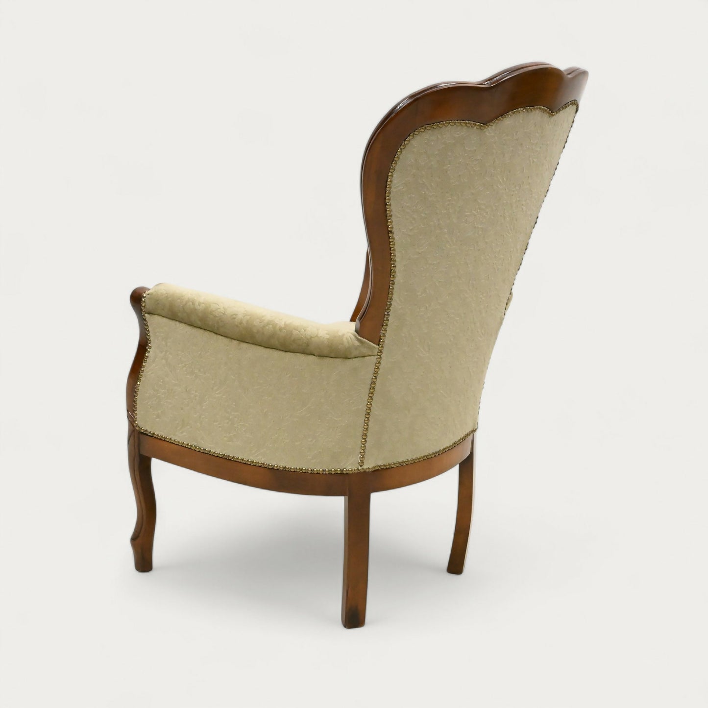 Vintage French Style Armchair Louis Philippe 3 Arch Spoon Back FREE UK Delivery. SBR10825/1308E