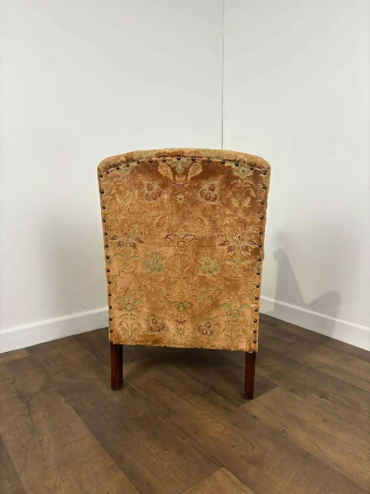 Vintage Upholstered Armchair