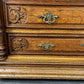 Chest of Drawers Antique French Style Marble Top Oak Carved Cabinet LOT 4808