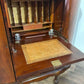 Vintage Mahogany Bureau with Side Cupboardsvv