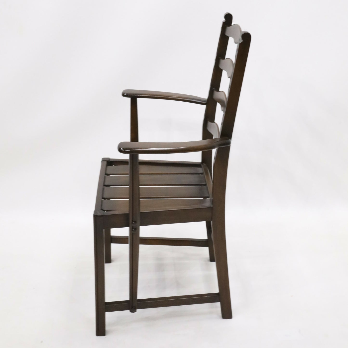 6 Ercol Dining Chairs Ladderback In Dark Finish FREE Nationwide Delivery*. SBR9528/0509D