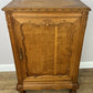 Cabinet Vintage French Style Oak Sideboard with Carved Cupboard LOT 6248