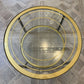 High Quality Parisian Round Brass Coffee Table