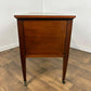Edwardian Inlaid Mahogany Washstand