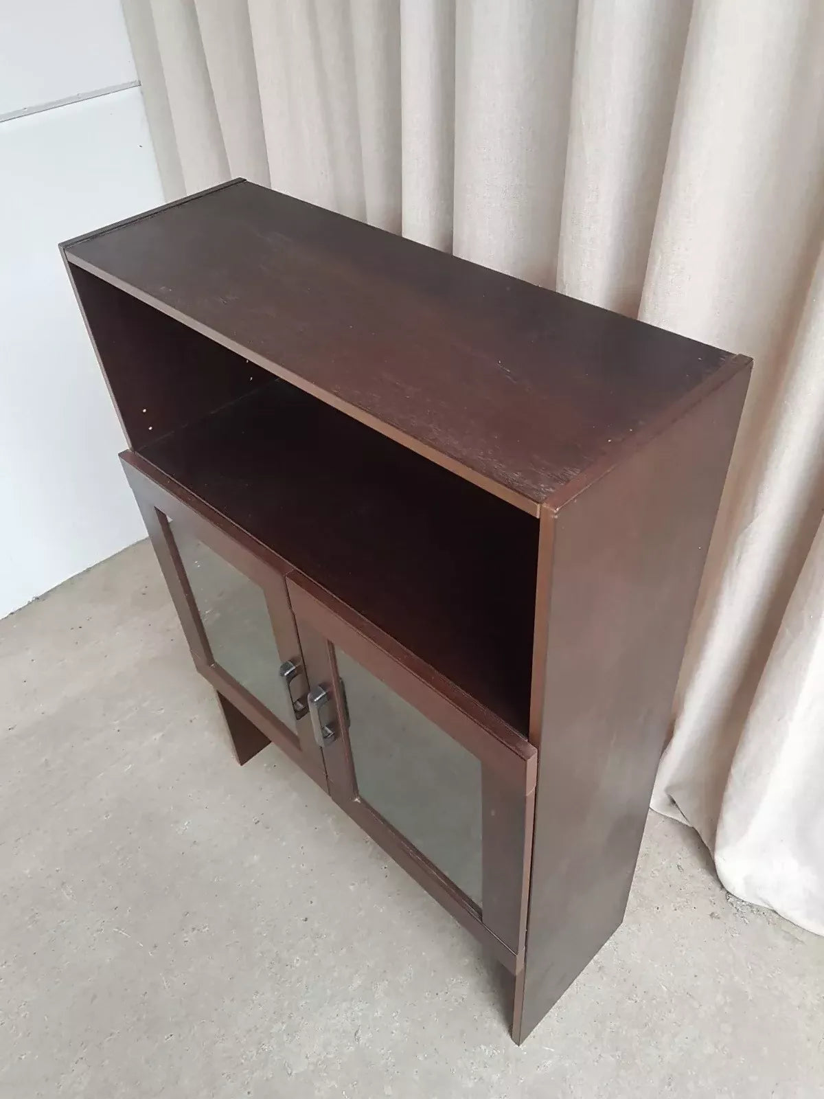 Vintage Late Mid Century Danish Bookcase Shelving Wall Unit Retro Scandi R291