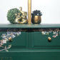 Stag green chest of drawers