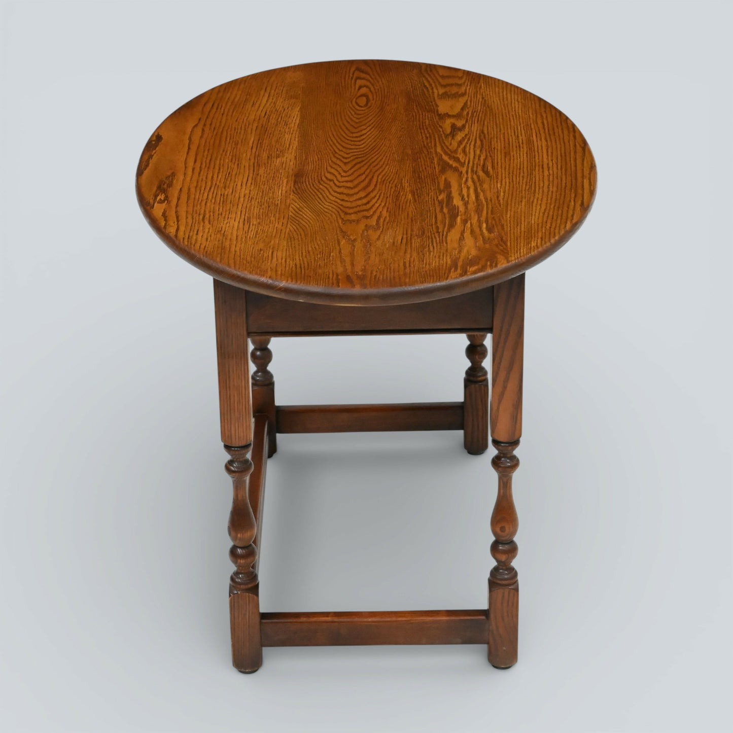 Old Charm Oval Coffee Table Tudor Style 54cm x 82cm Oak FREE UK Delivery
