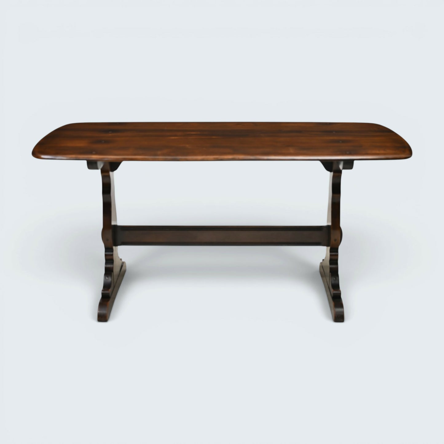Ercol Refectory Plank Top Dining Table Traditional Finish #155 FREE UK Delivery