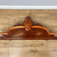 Pediment Antique French Style Walnut Carved Decorative Crest LOT 6528