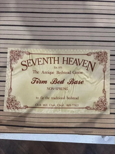 Victorian Style Single Bed with Seventh Heaven Base