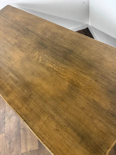 Vintage Oak Refectory Style Dining Table
