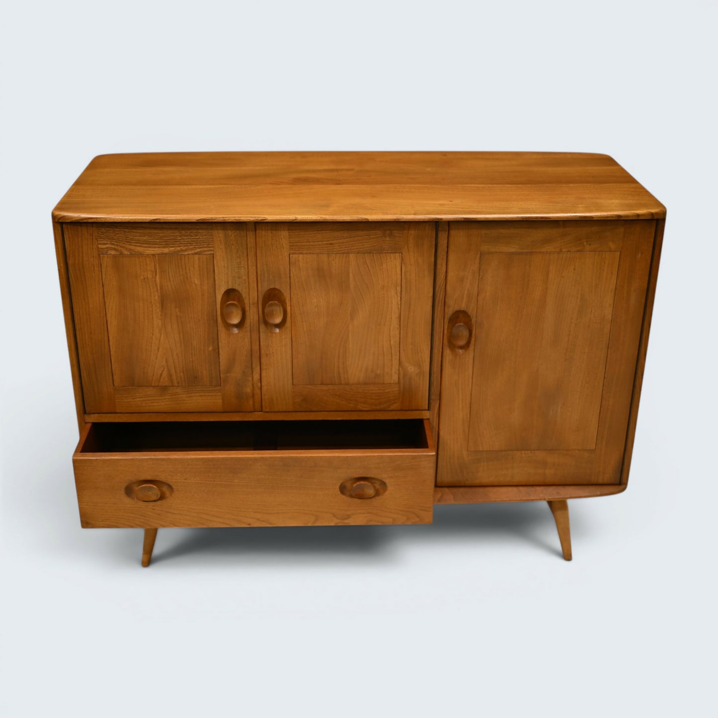 Ercol Windsor Sideboard Cupboard Storage Model 467 Light Finish FREE UK Delivery