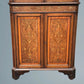 An Edwardian Mahogany, Satinwood and Marquetry Inlaid Corner Cabinet