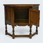 Old Charm Canted Table Hall Table Cupboard Light Oak Finish FREE UK Delivery