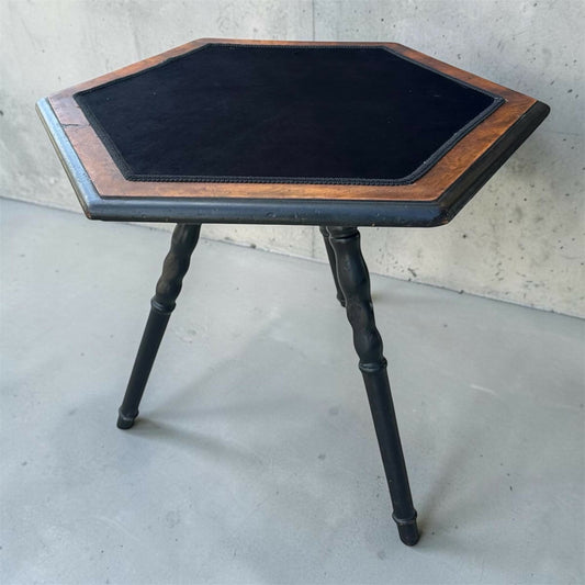 Vintage Gypsy tripod table wine table Aesthetic movement