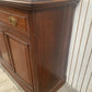 Antique Leeds Co-op Mahogany Flip-Top Server / Sideboard - "Our Own Make"