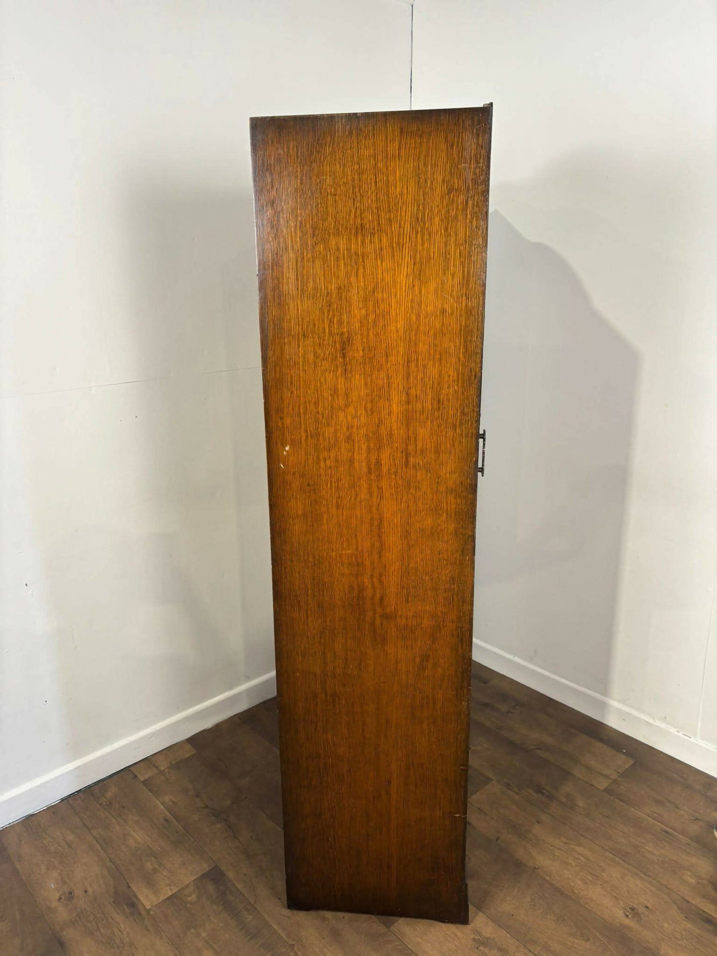 Vintage Oak Single Door Wardrobe