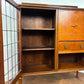 Vintage Oak Bureau Bookcase