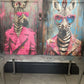 Funky Upcycled Cabinet