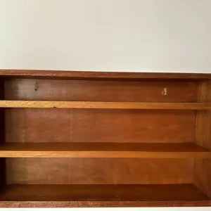 Vintage Mid Century Teak Kitchen Tidy Wall Shelf Organiser
