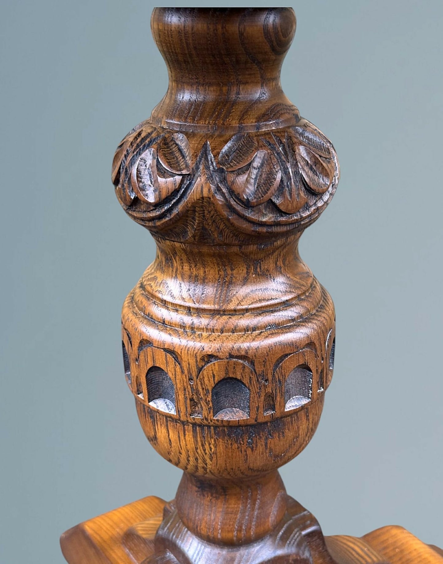 Old Charm Oak Wine Table Wood Bros