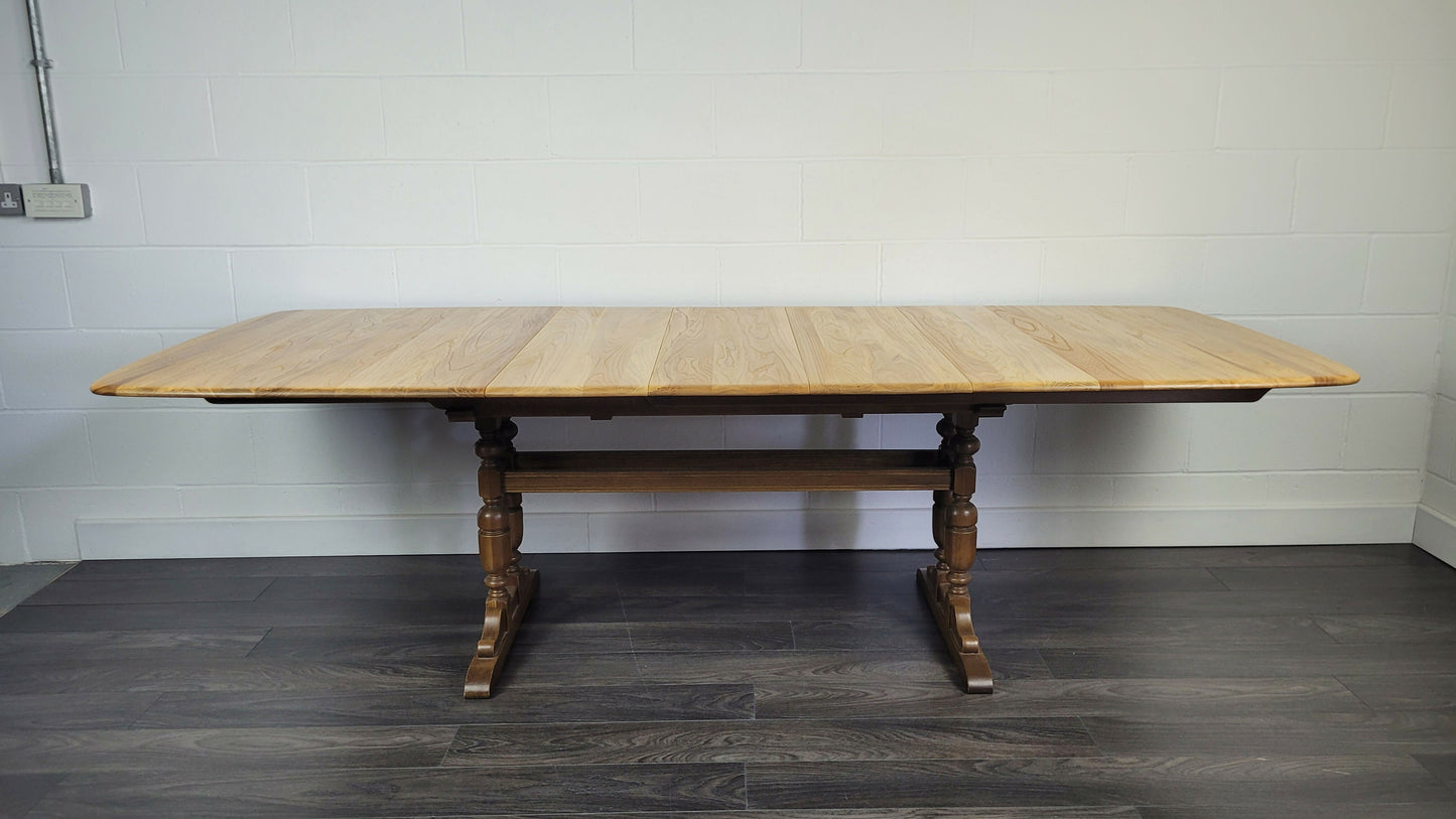 Ercol Grand Refectory Dining Table, 1990s