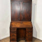 Georgian Mahogany Kneehole Bureau Bookcase