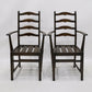 6 Ercol Dining Chairs Ladderback In Dark Finish FREE Nationwide Delivery*. SBR9528/0509D