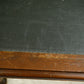 Victorian Mahogany Console Side Table with Leather Top & End Drawer