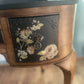 Amoire French Dressing Table Black Floral Designer