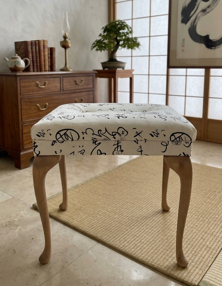Stream Minstrel 5 drawer dressing table with stool